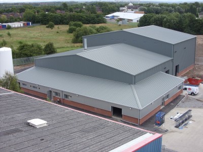 Aerial Shot of Brahead SFO Factory